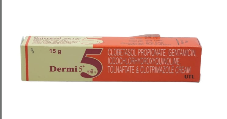 डर्मी 5 क्रीम उपयोग फायदे नुकसान।darmi 5 cream uses in hindi